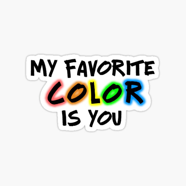 AJR - My Favorite Color is You Sticker