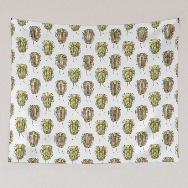Item preview, Trilobite Illustration Pattern designed and sold by taylorcustom.