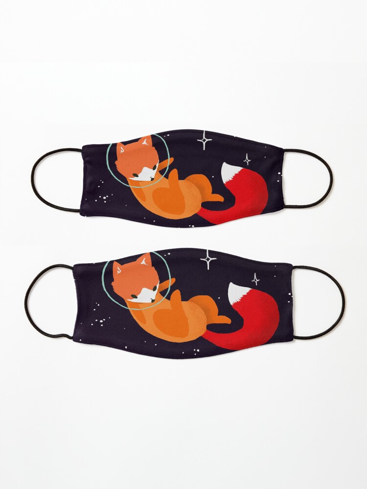 Alternate view of Space Foxes Mask