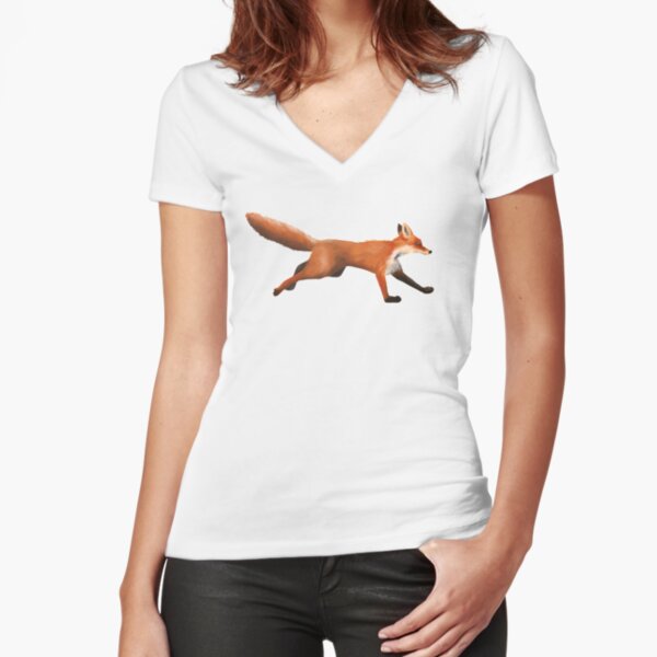 T-shirt moulant col V