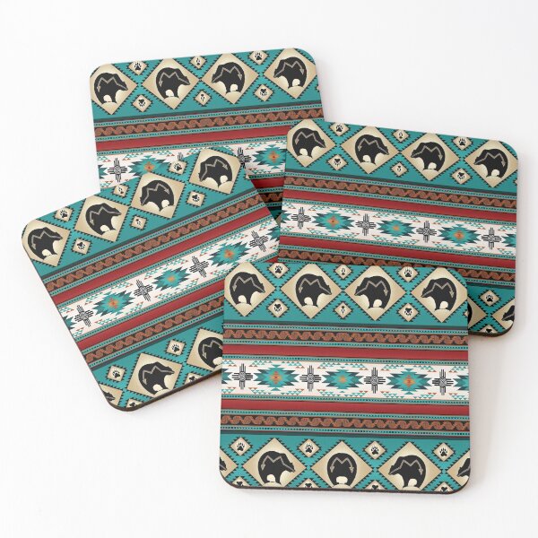 Item preview, Indian print with bears designed and sold by Andrewstg.
