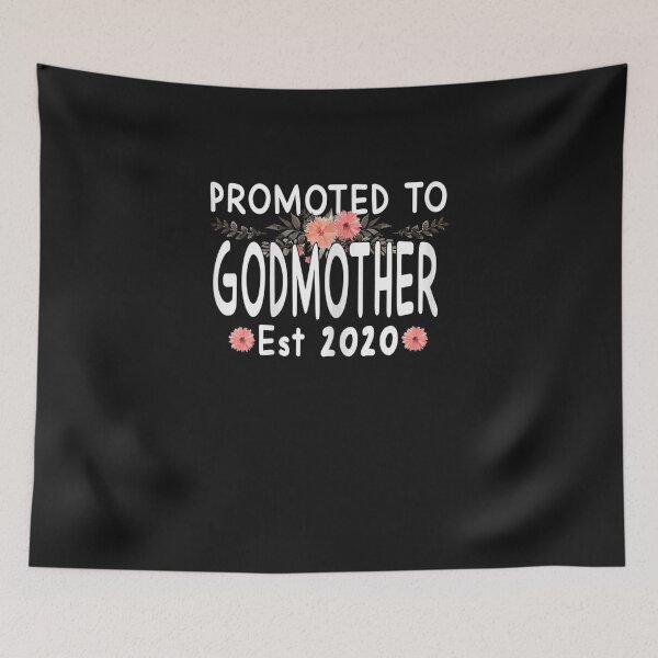 Item preview, Promoted To Godmother Est 2020 Mother's Day Floral designed and sold by iBestSellings.