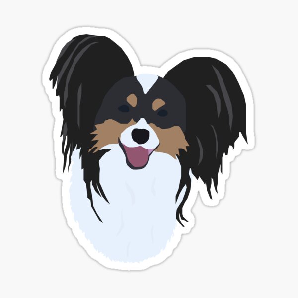 Papillon Dog Stickers Redbubble