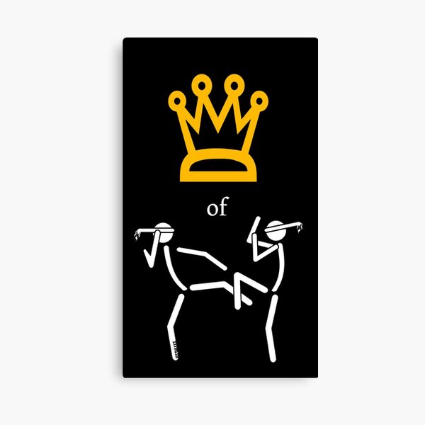 King/Queen of Muaythai Canvas Print