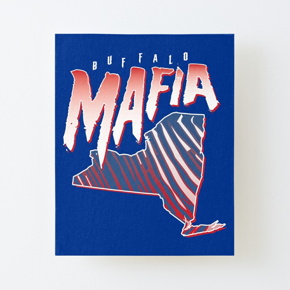 Buffalo Bills Mafia Zubaz Staat New York Galeriedruck Von Stayfrostybro Redbubble