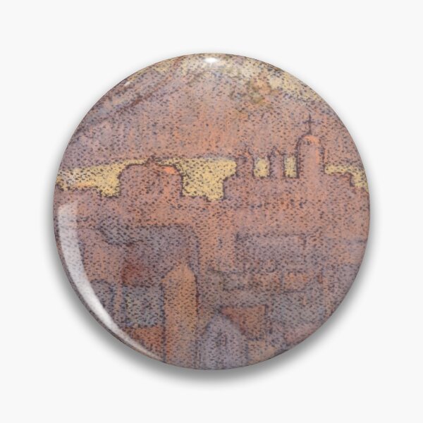 Item preview, The Village / Dry Pastel Painting designed and sold by MichaelTheCount.