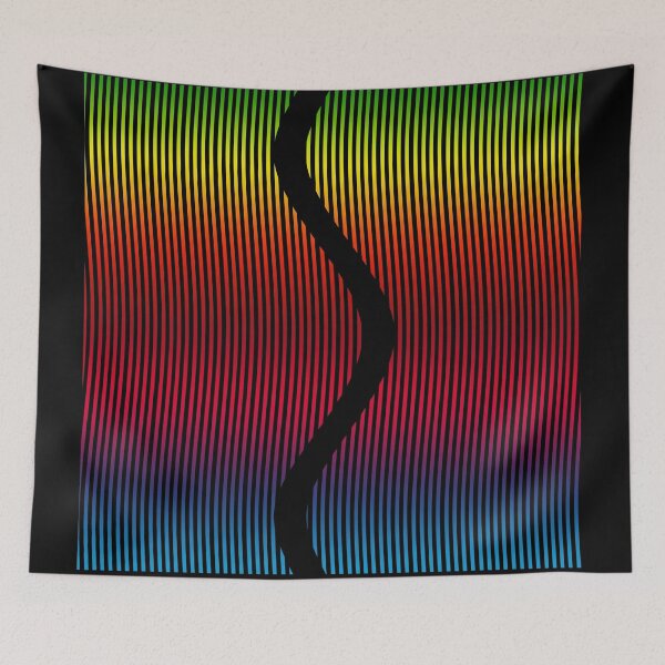 Item preview, Geométrico - ondas coloridas designed and sold by coldmonster.