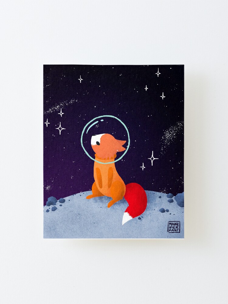 Alternate view of Somewhere Out There Mounted Print