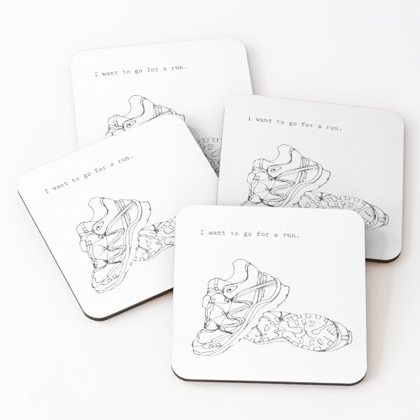 Item preview, I want to go for a run. designed and sold by ArtbyAnnieGrant.