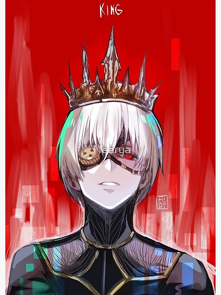 "Tokyo Ghoul One Eyed King" Poster by Nearya | Redbubble