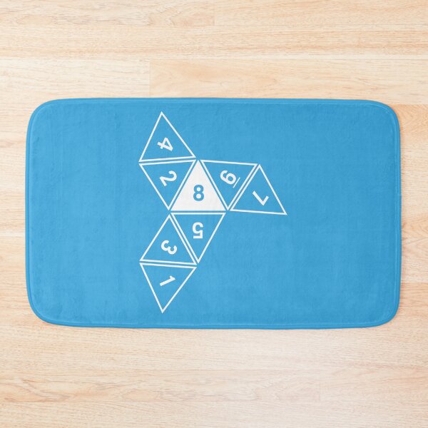 Item preview, Blue Unrolled D8 designed and sold by clarkstpress.