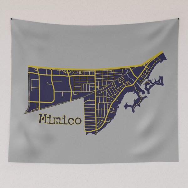 Item preview, Mimico Map designed and sold by TeeOhGraphics.