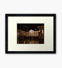 Custom House at night, Belfast Framed Print