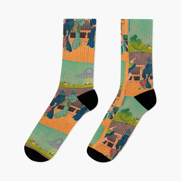 Item preview, UFO in Japan - Hokusai  designed and sold by Marinaaa010.