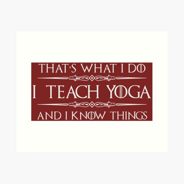 Yoga Teacher Gifts - A Day Without Yoga is Like - Funny Gift Ideas