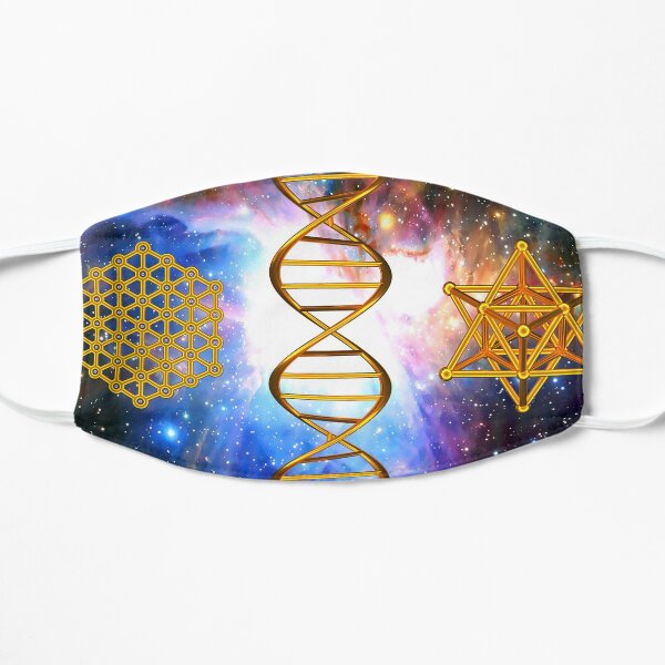 Flower of life DNA Merkaba Small Mask