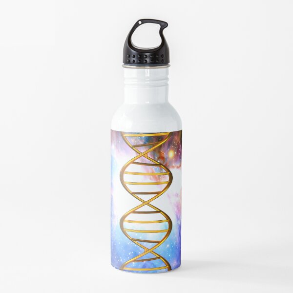 Flower of life DNA Merkaba Water Bottle