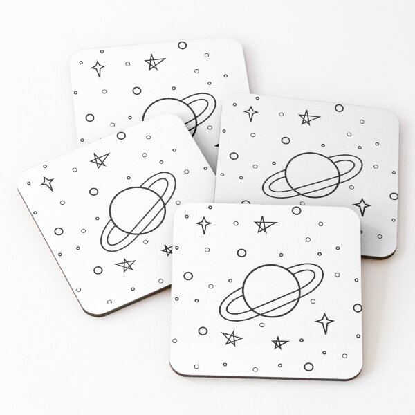 Item preview, Galaxy doodle planet and stars. designed and sold by Robyn18.