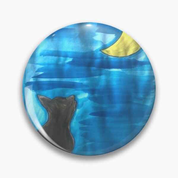 Item preview, The cat and the moon designed and sold by Elisa  Quaretti.