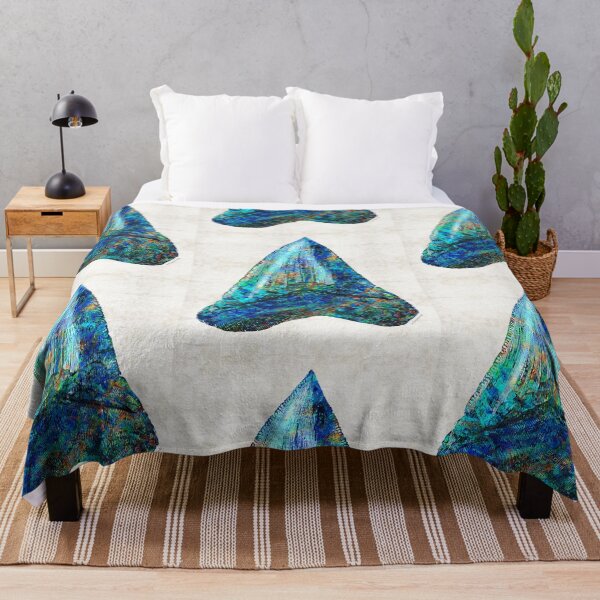 Item preview, Blue Shark Tooth Art by Sharon Cummings designed and sold by Sharon Cummings Art.