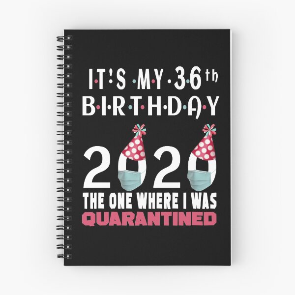 Item preview, Its My 36th Birthday 2020 Quarantined Social Distancing Gifts  designed and sold by AnimaLovers.