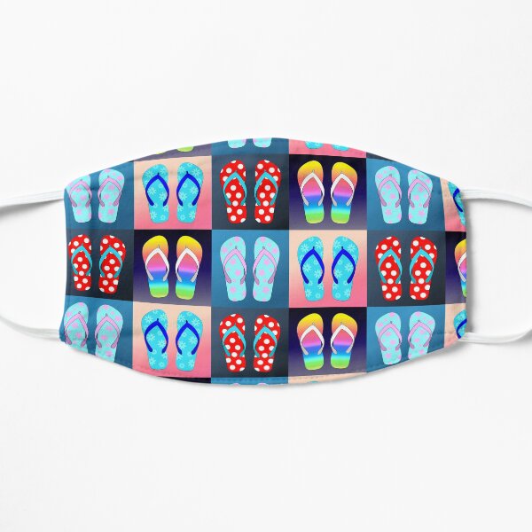 Flip Flop Pop Art Mask