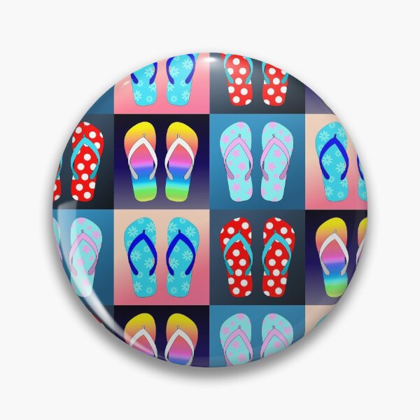 Item preview, Flip Flop Pop Art  designed and sold by Julie Erin Designs.