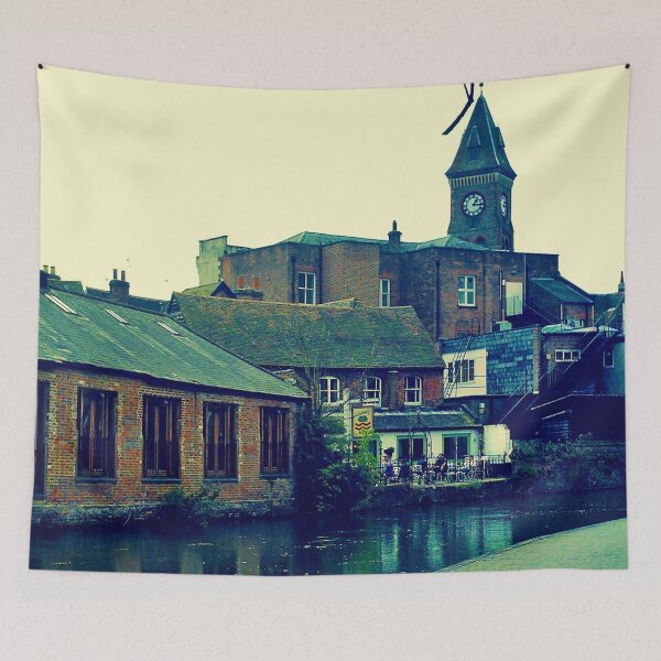 Item preview, Along the Canal Newbury designed and sold by VikingVisual.