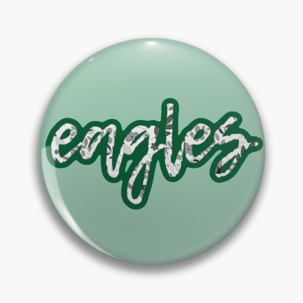Item preview, eagles mascot cute sticker designed and sold by alyssaren33.