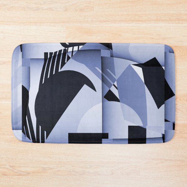 Item preview, Playing the blues modern abstract cubism designed and sold by aapshop.