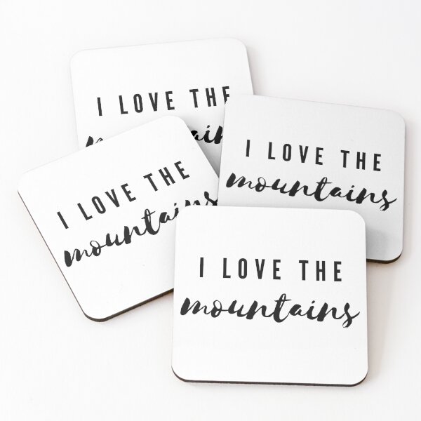 Item preview, I Love the Mountains designed and sold by becampily.
