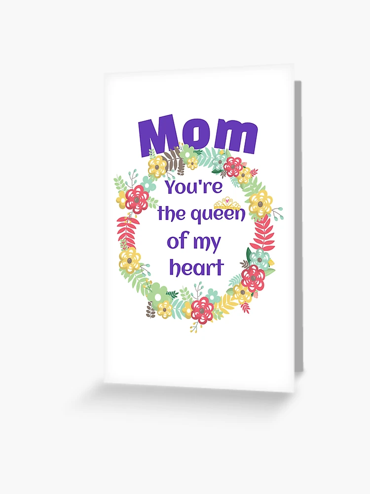 GYMQUEEN – Mom, you are my queen | Dia da Mãe 👩❤️ | Enviar online cartões  postais reais