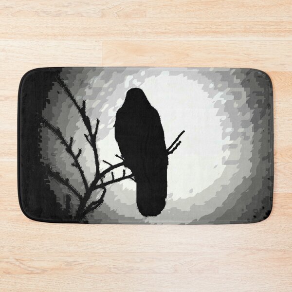 Item preview, Moonlight Crow designed and sold by WildandDivine.