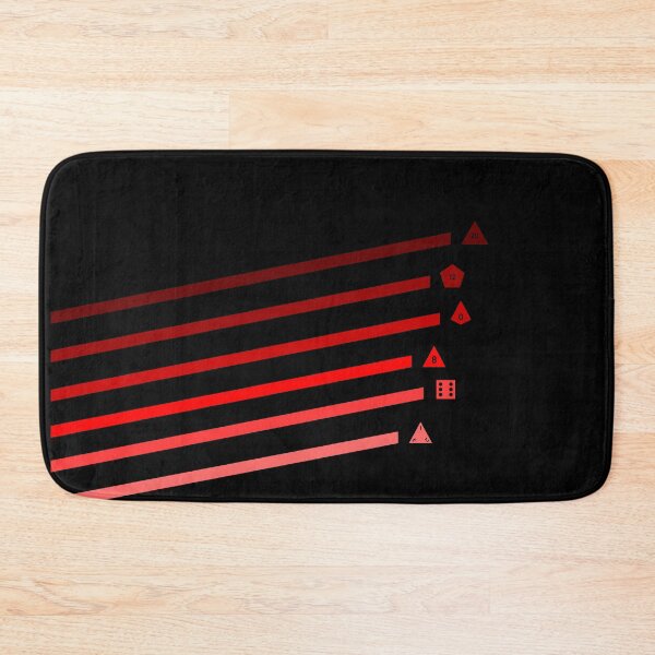 Item preview, Red Streaking Dice designed and sold by clarkstpress.