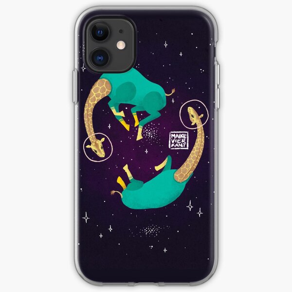 Space Giraffes iPhone Soft Case