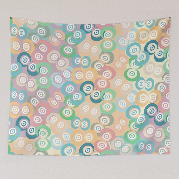 Item preview, Concentric Circles (pastel) designed and sold by RoxanneG.