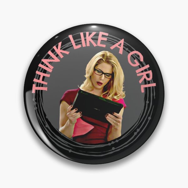 Item preview, Think Like A Girl - Felicity Smoak designed and sold by FangirlFuel.