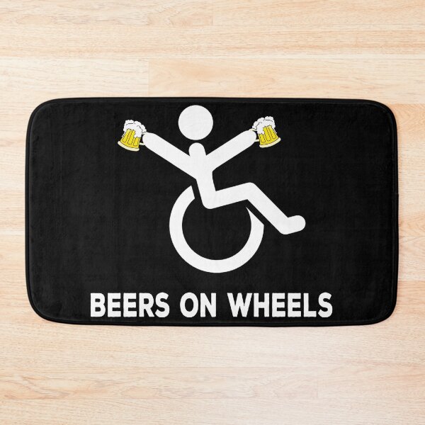 Item preview, Beers on Wheels - Disability Humor designed and sold by DeesDeesigns.