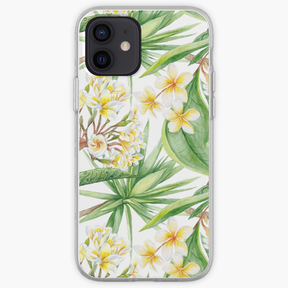 Watercolor Tropical Plants iPhone Case & Cover