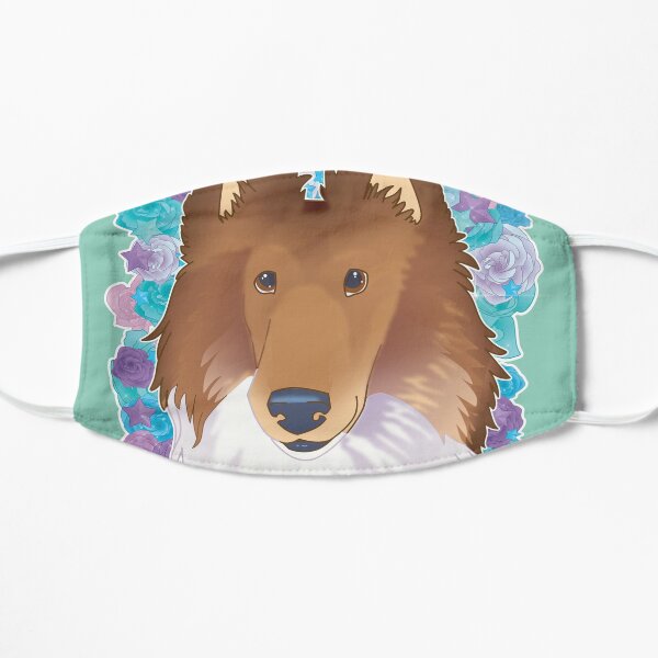 Sable Rough Coated Collie Mask