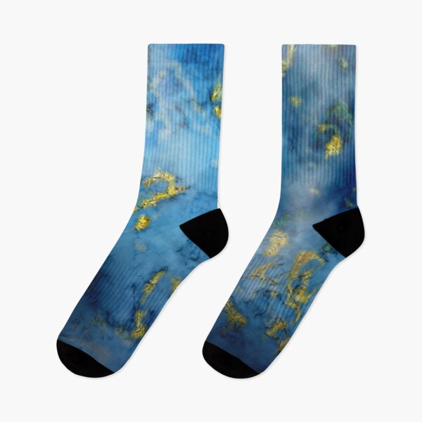 Item preview, Blue Marble with Gold Veins	 designed and sold by RoxanneG.