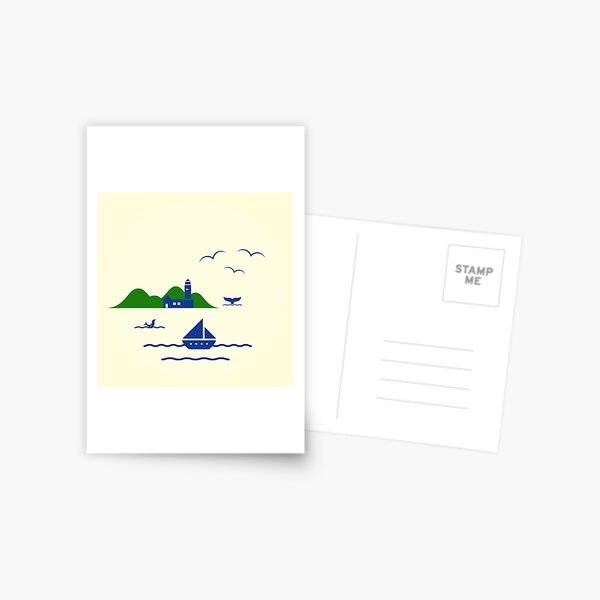 Schönen Urlaub Postkarte