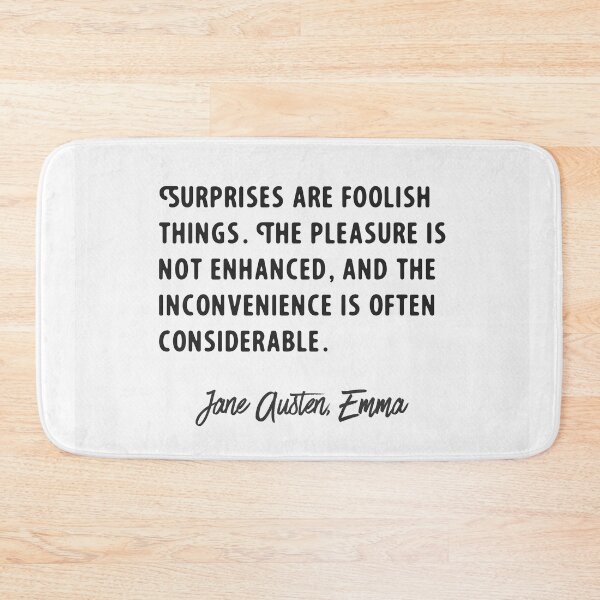 Item preview, Surprises are foolish things. designed and sold by Ariana Mila -  Awesome quotes.
