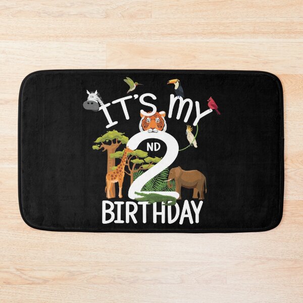 Item preview, It's My 2nd Birthday Boy Zoo Theme 2 Years Old Animal Party product designed and sold by Grabitees.