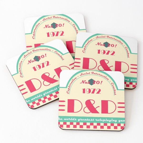 Item preview, D&D Retro Diner designed and sold by Merlinthebard.
