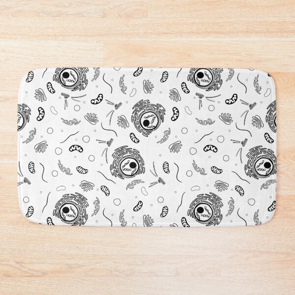 Item preview, Cell Organelles - Black and White designed and sold by Hodgepodge Bricolage.