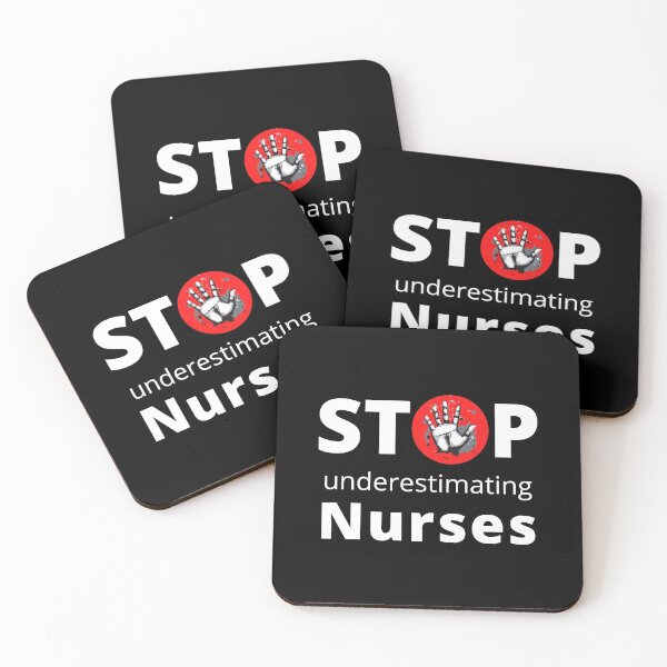Item preview, Stop Underestimating Nurses designed and sold by Puji Designs.