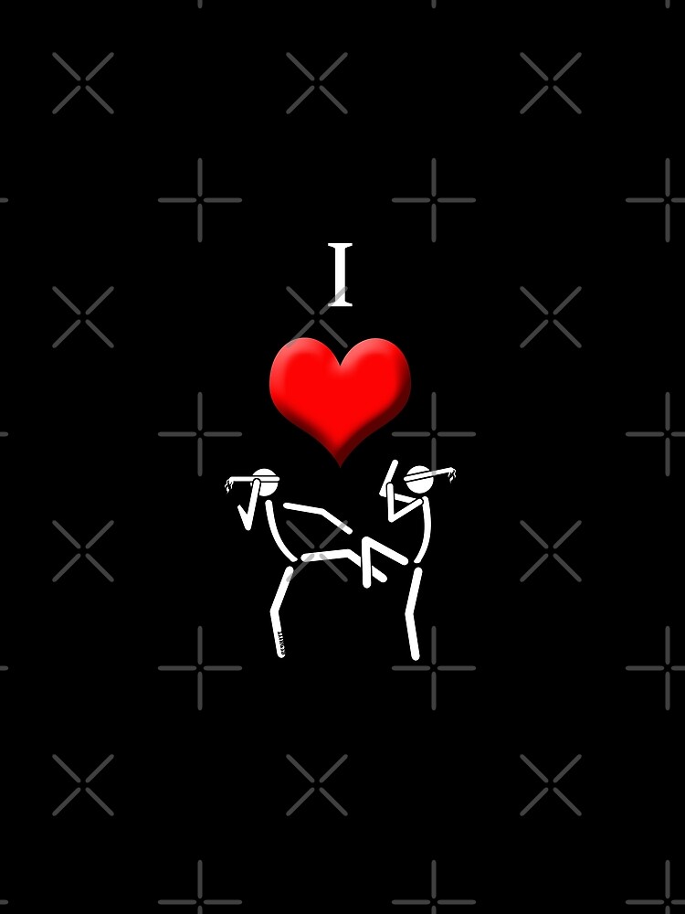 Thumbnail 5 of 5, Graphic T-Shirt, I Love Muaythai designed and sold by RJArts.