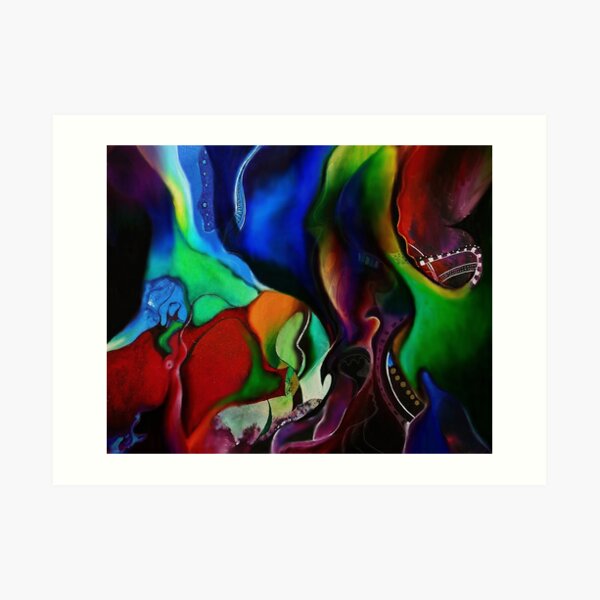 Phoenix-the firebird Kunstdruck