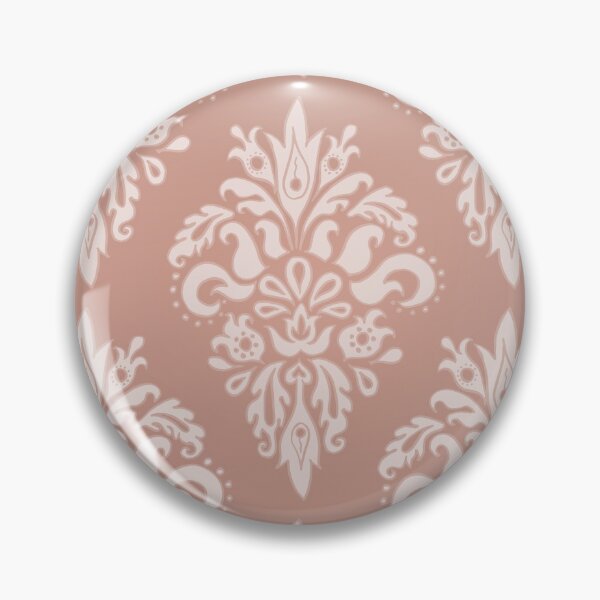 Item preview, Bisque Pink Classic Damask Pattern designed and sold by Julie Erin Designs.